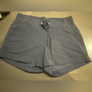 Gray/black athleta size 6 womens shorts